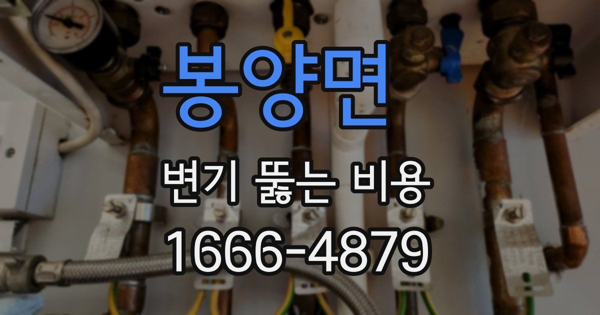 봉양면 변기 뚫는 비용
