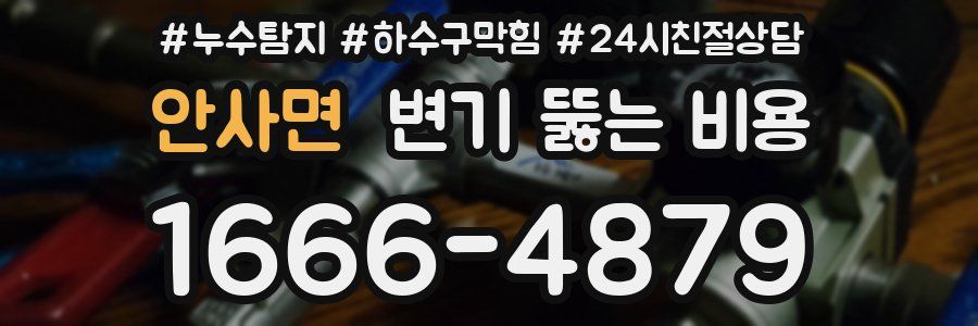 안사면 변기 뚫는 비용