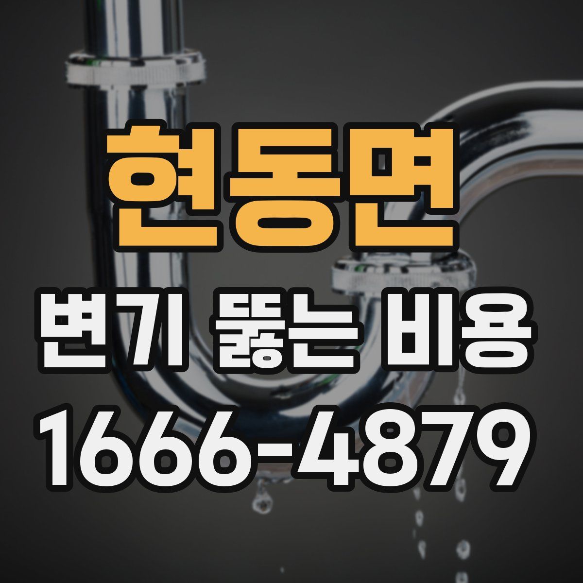 현동면 변기 뚫는 비용