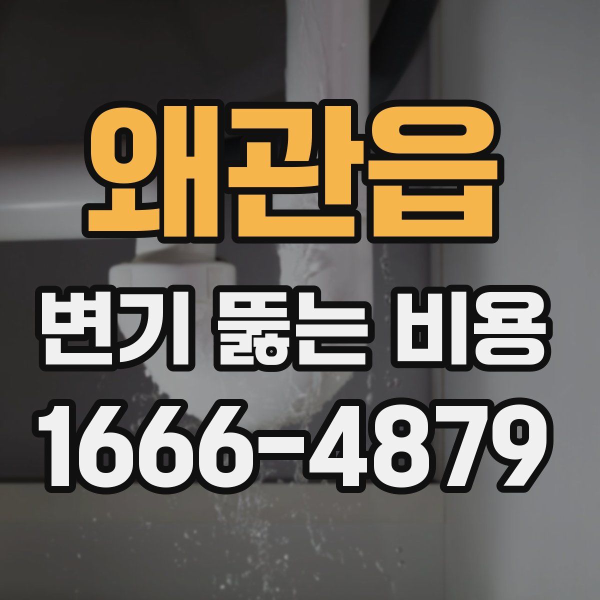 왜관읍 변기 뚫는 비용