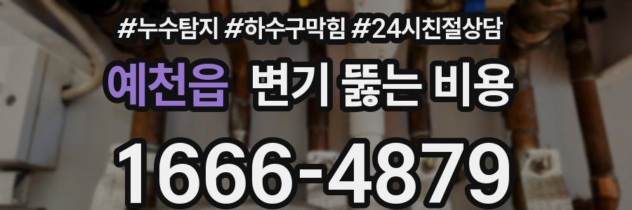 예천읍 변기 뚫는 비용