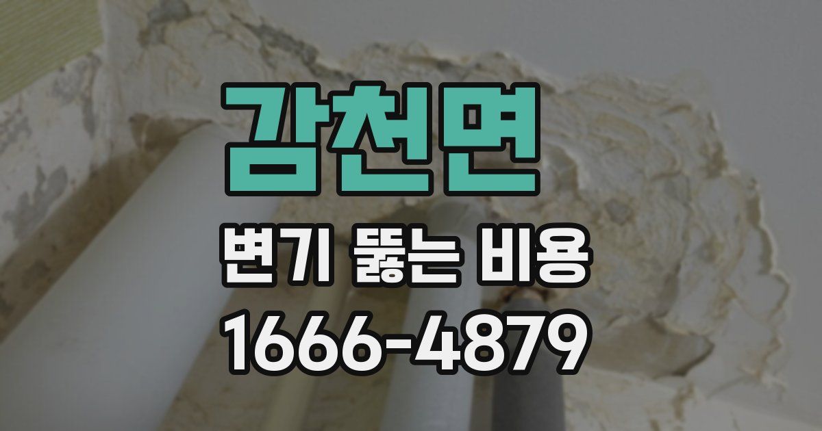 감천면 변기 뚫는 비용