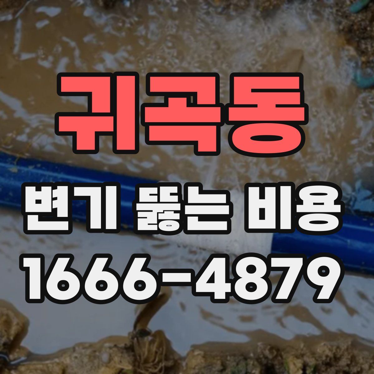 귀곡동 변기 뚫는 비용