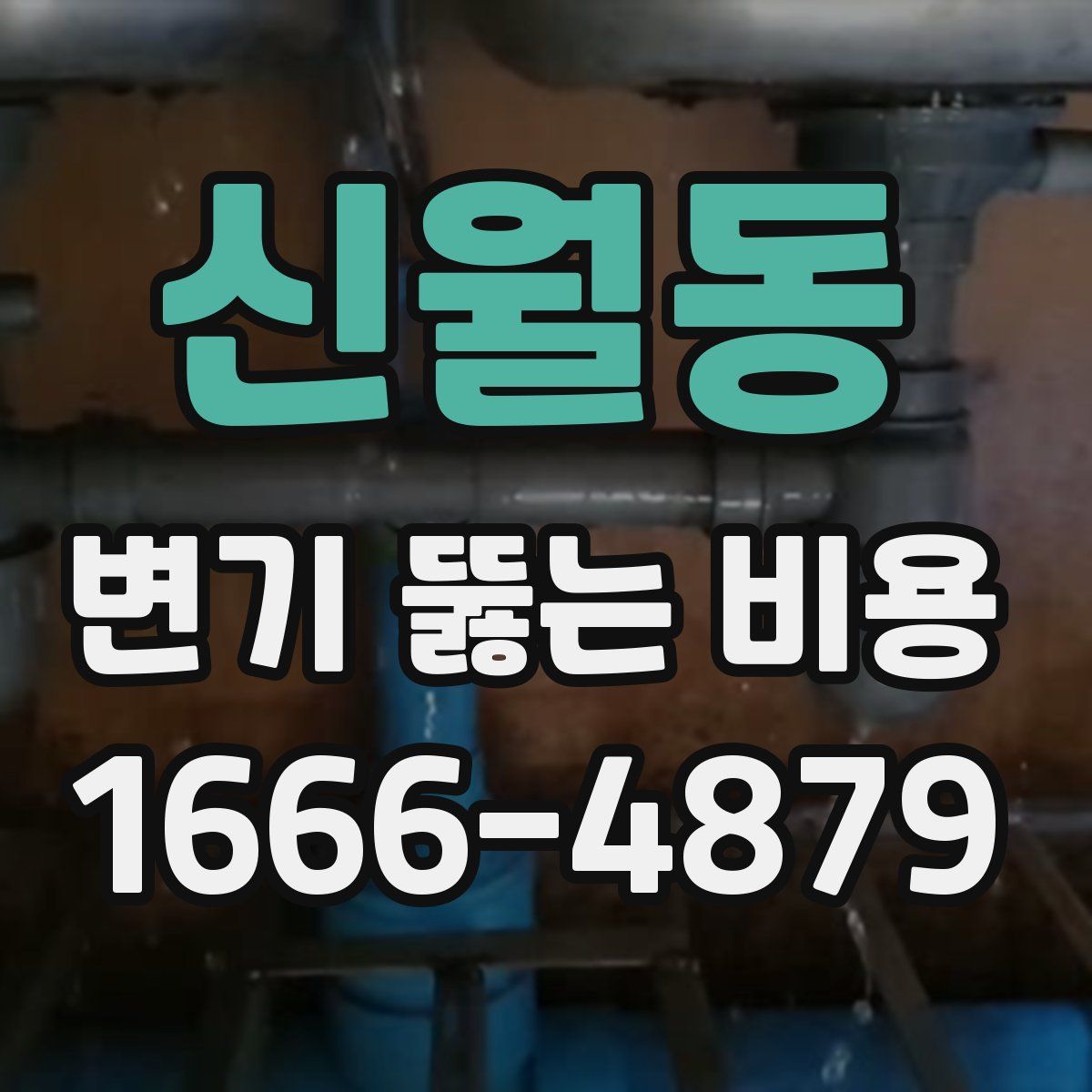 신월동 변기 뚫는 비용
