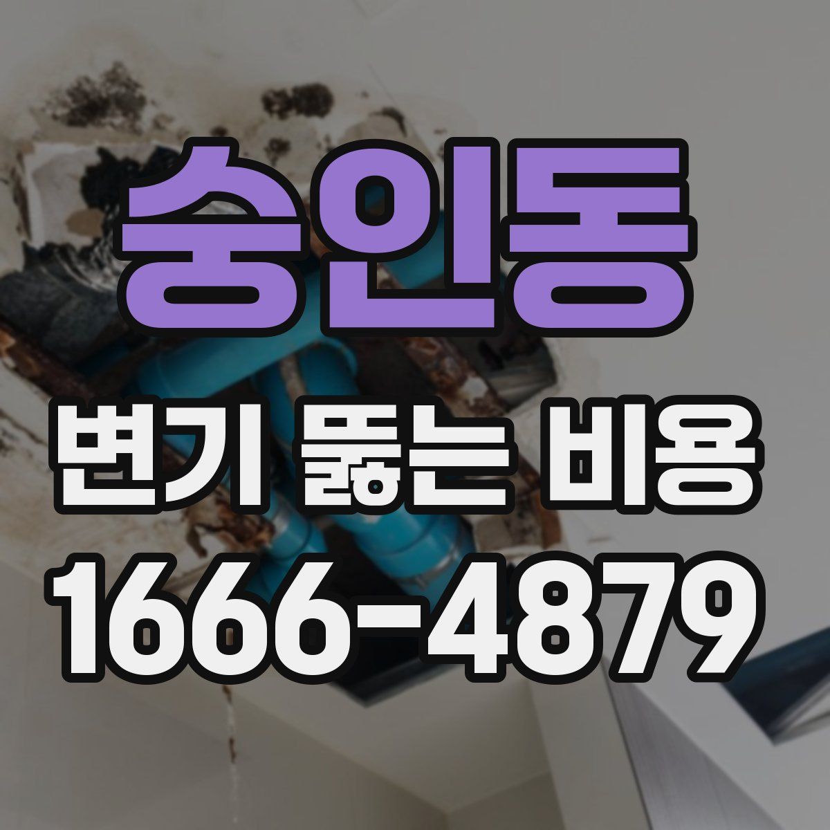 숭인동 변기 뚫는 비용