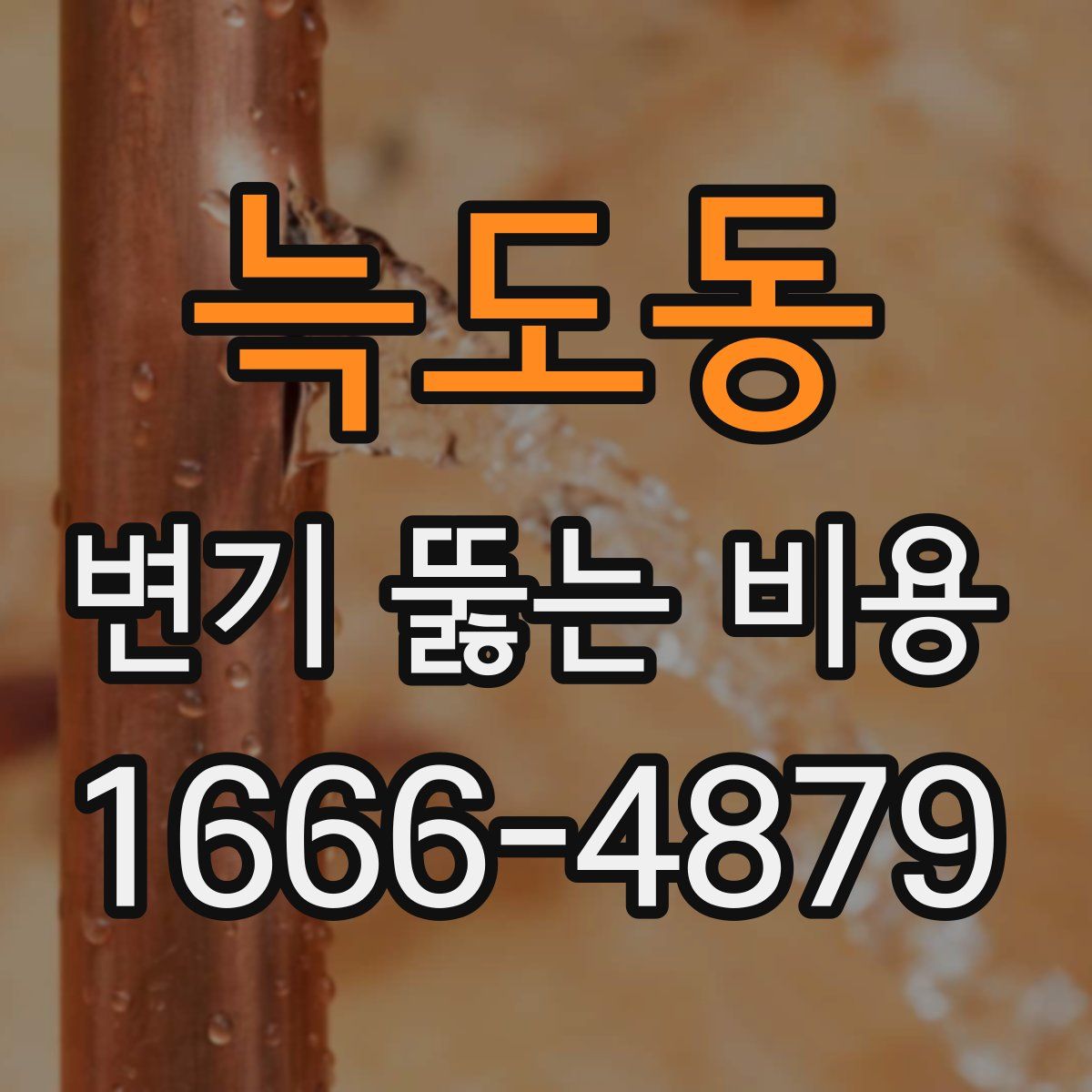 늑도동 변기 뚫는 비용
