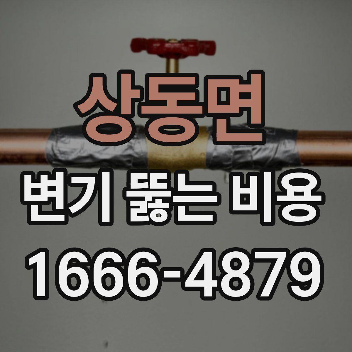 상동면 변기 뚫는 비용