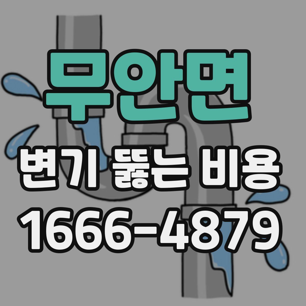 무안면 변기 뚫는 비용
