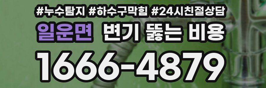 일운면 변기 뚫는 비용