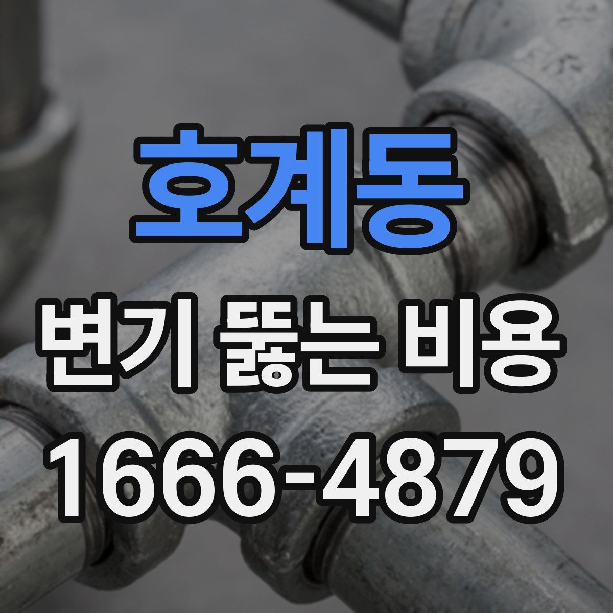 호계동 변기 뚫는 비용