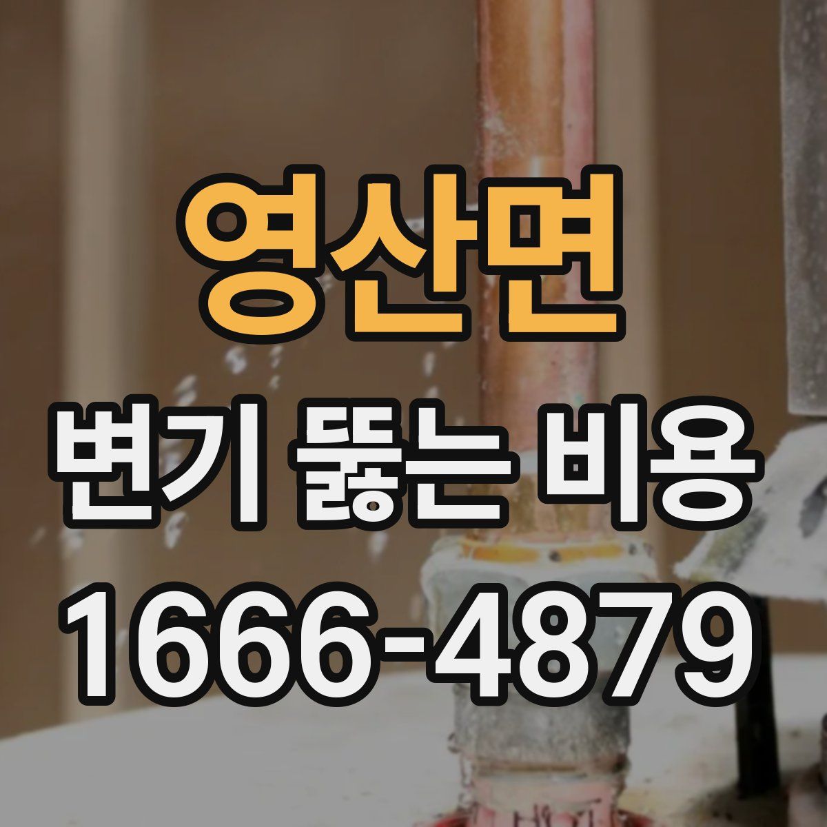 영산면 변기 뚫는 비용