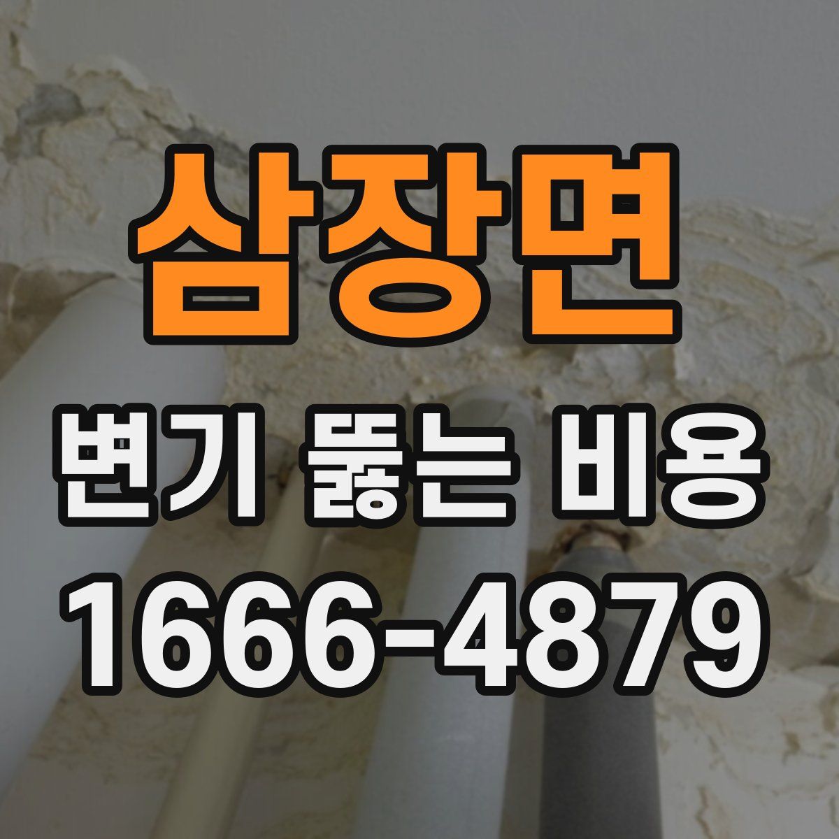 삼장면 변기 뚫는 비용