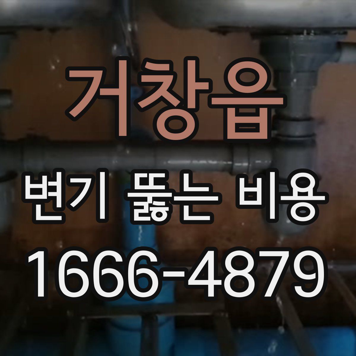거창읍 변기 뚫는 비용
