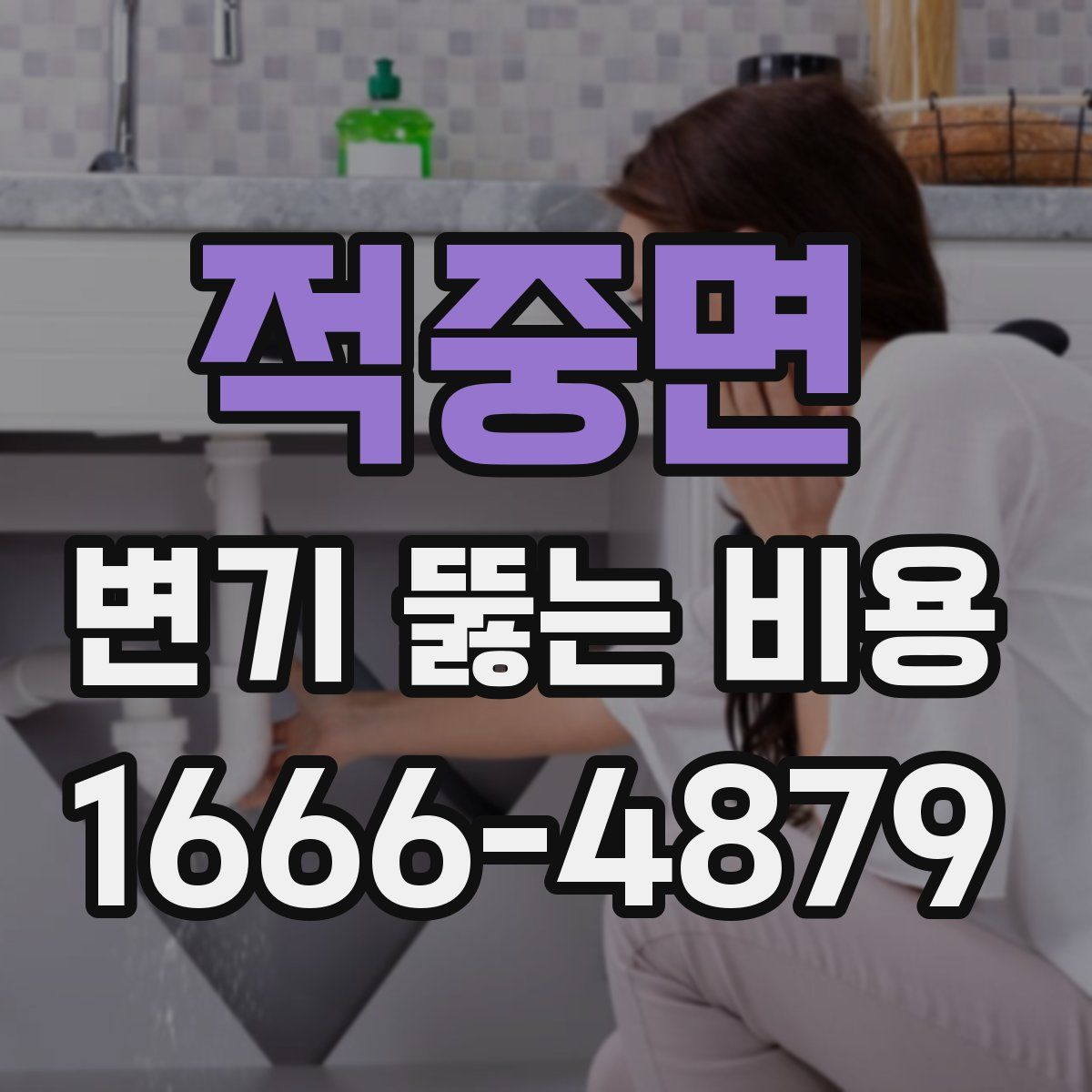 적중면 변기 뚫는 비용