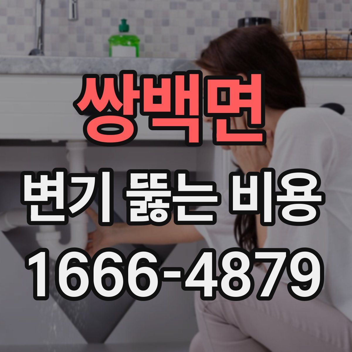 쌍백면 변기 뚫는 비용
