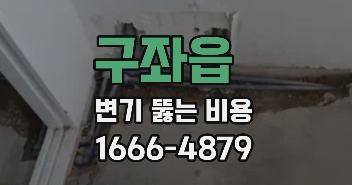 구좌읍 변기 뚫는 비용