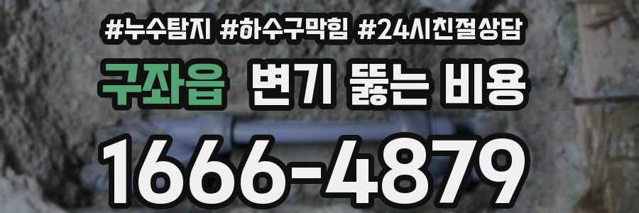 구좌읍 변기 뚫는 비용