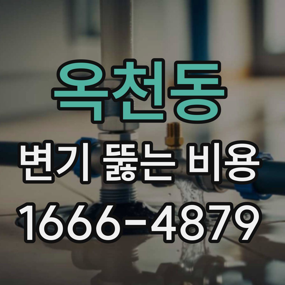 옥천동 변기 뚫는 비용