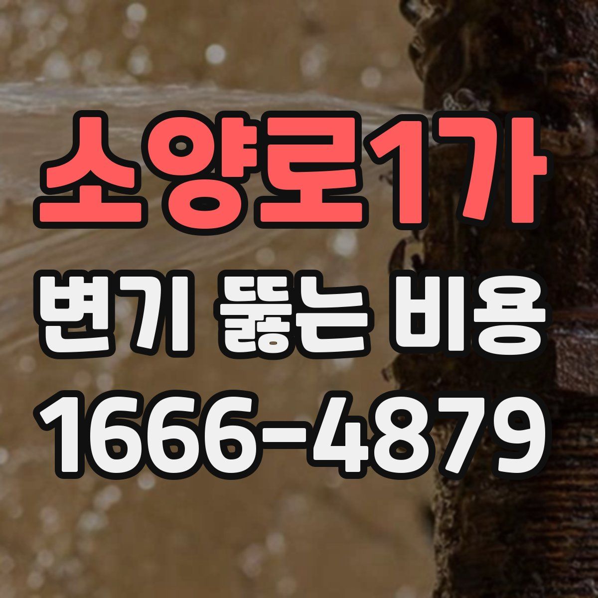 소양로1가 변기 뚫는 비용