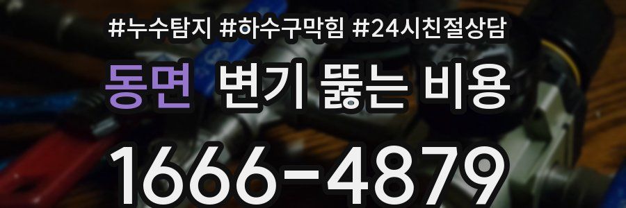 동면 변기 뚫는 비용
