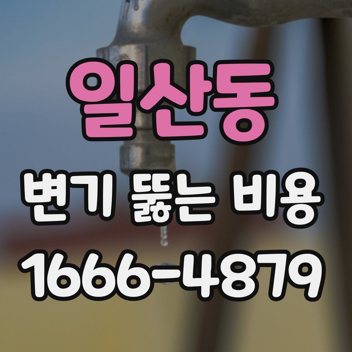 일산동 변기 뚫는 비용
