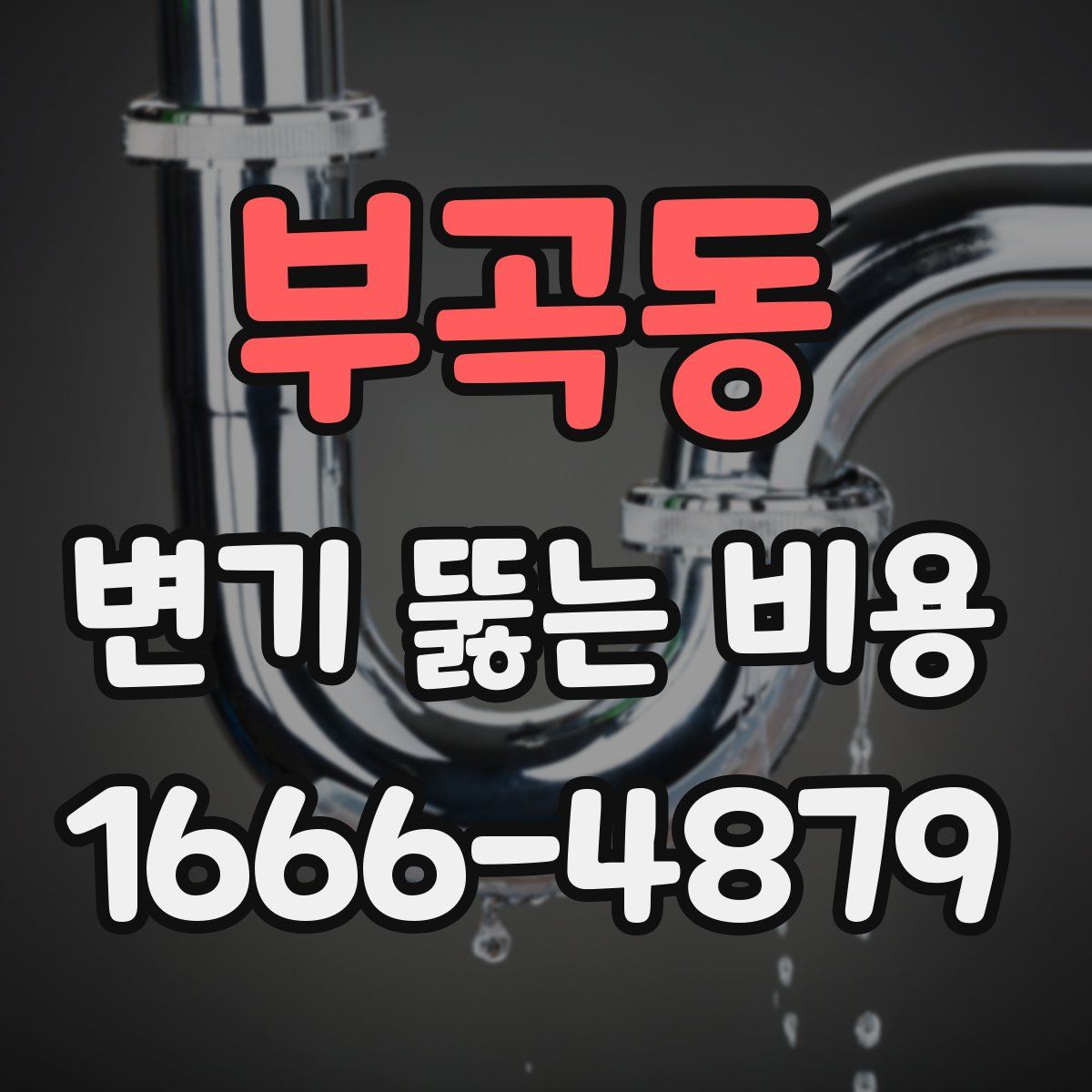 부곡동 변기 뚫는 비용