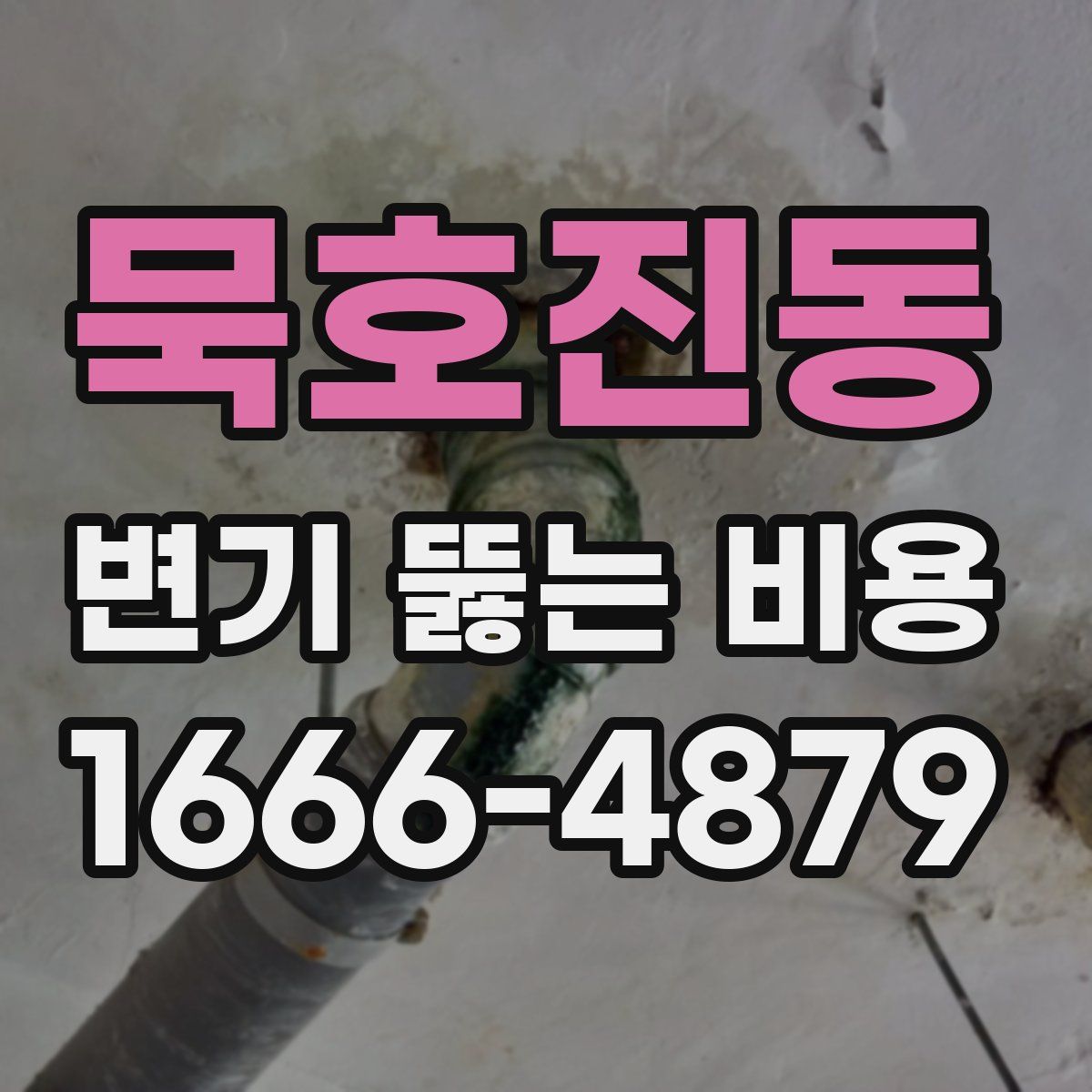 묵호진동 변기 뚫는 비용