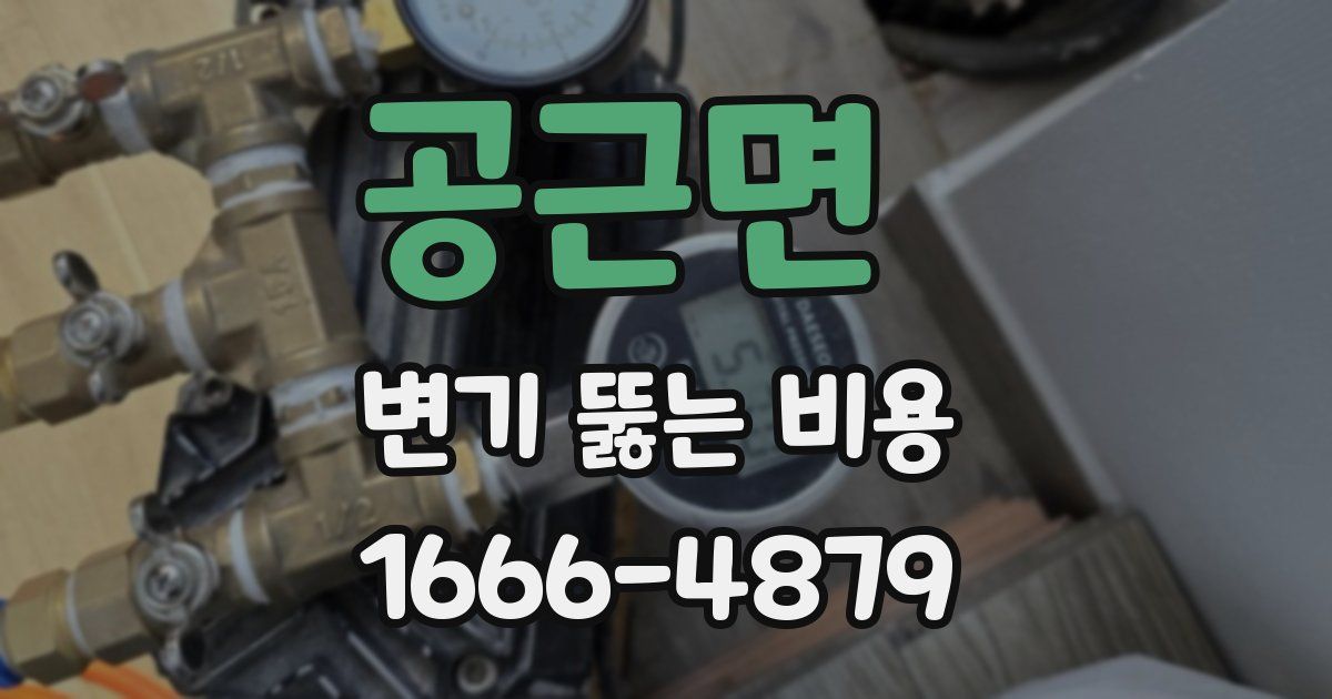 공근면 변기 뚫는 비용