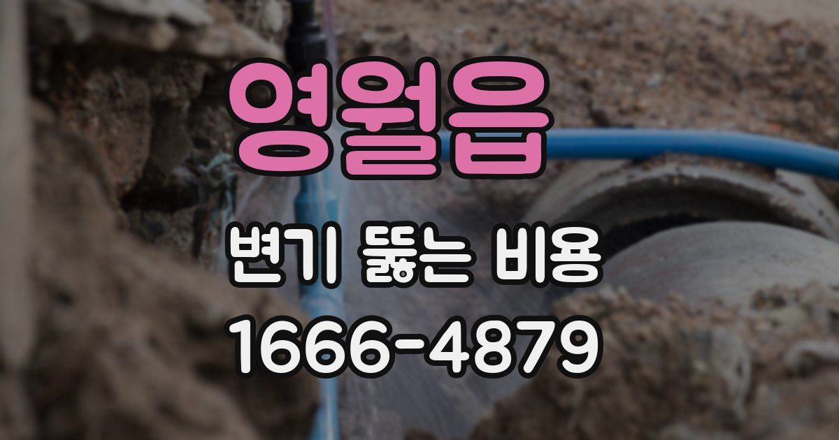 영월읍 변기 뚫는 비용