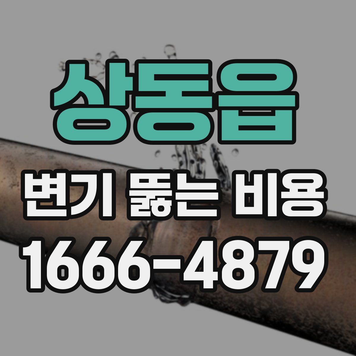 상동읍 변기 뚫는 비용