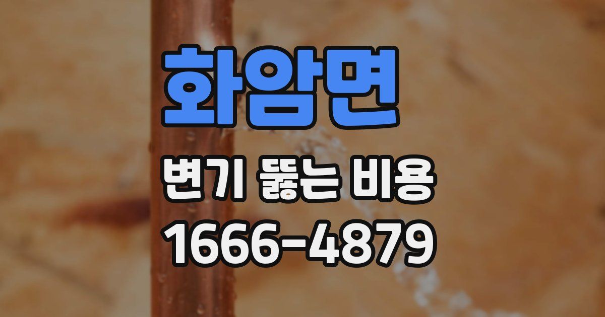 화암면 변기 뚫는 비용