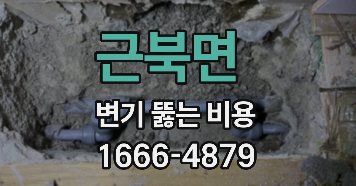 근북면 변기 뚫는 비용