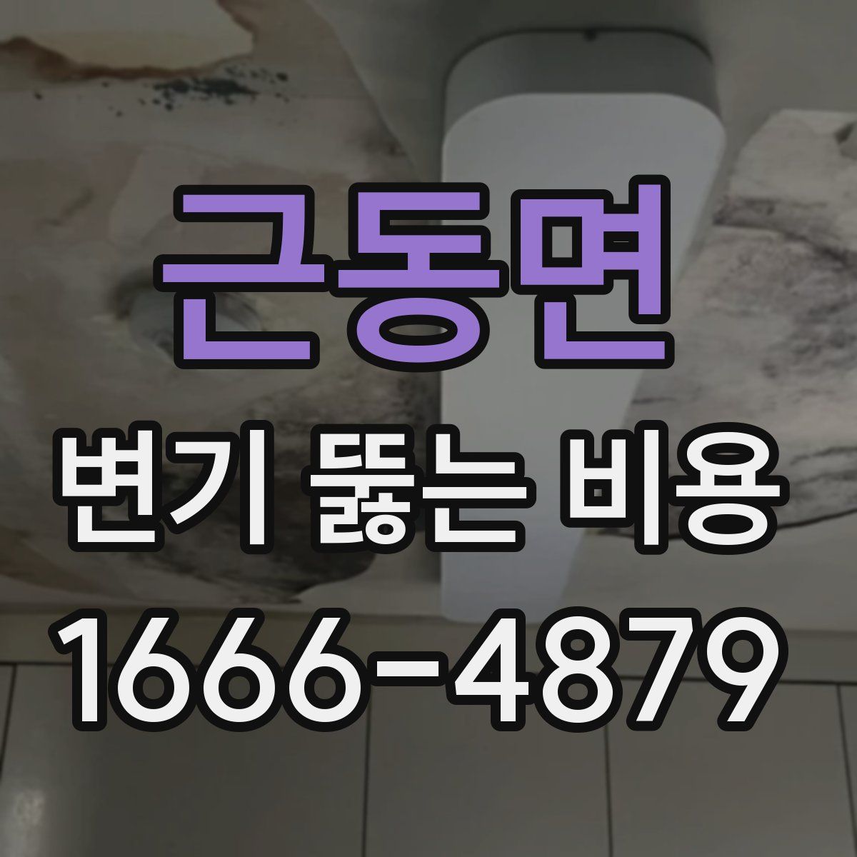 근동면 변기 뚫는 비용
