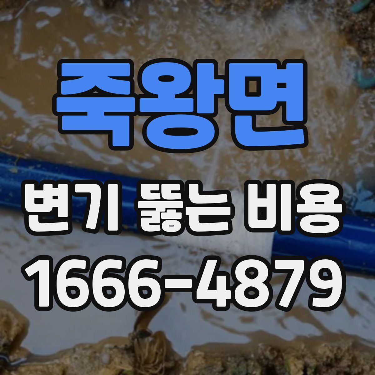 죽왕면 변기 뚫는 비용