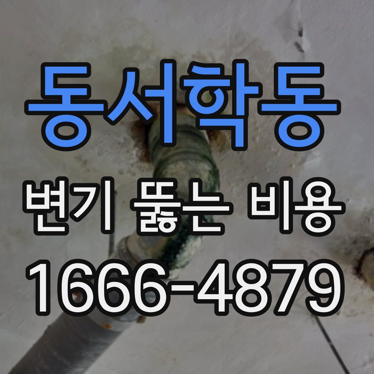 동서학동 변기 뚫는 비용
