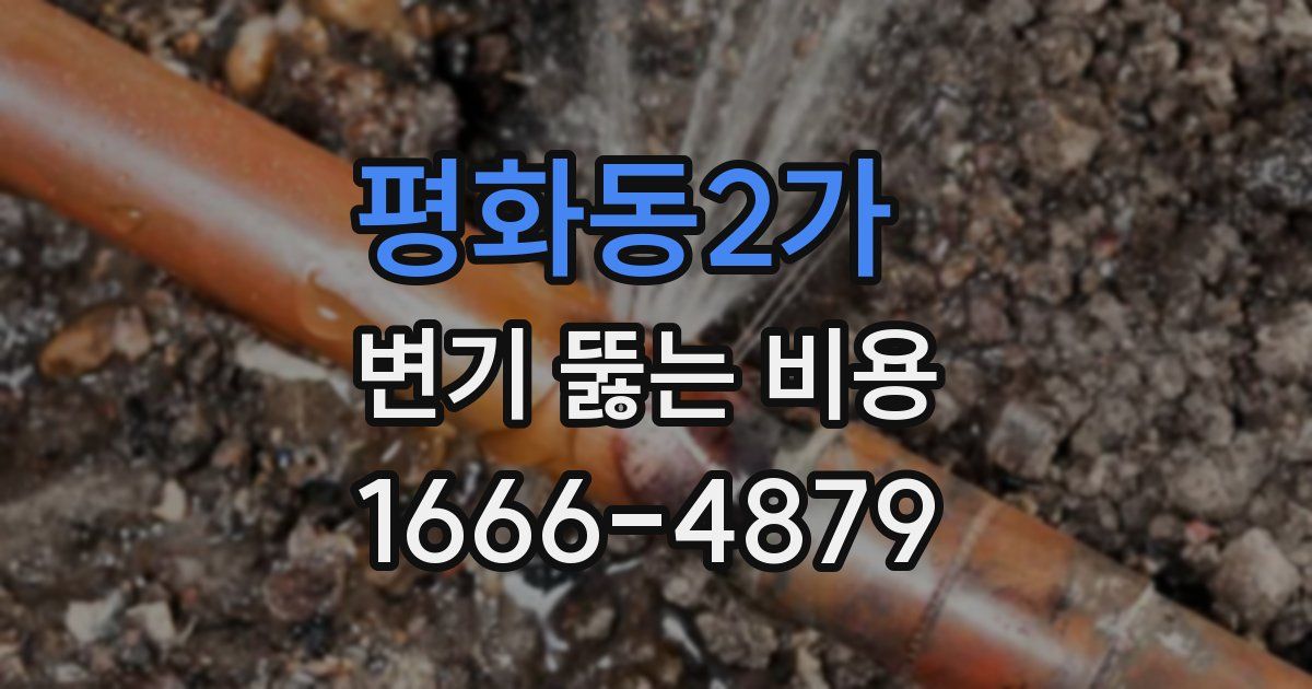 평화동2가 변기 뚫는 비용