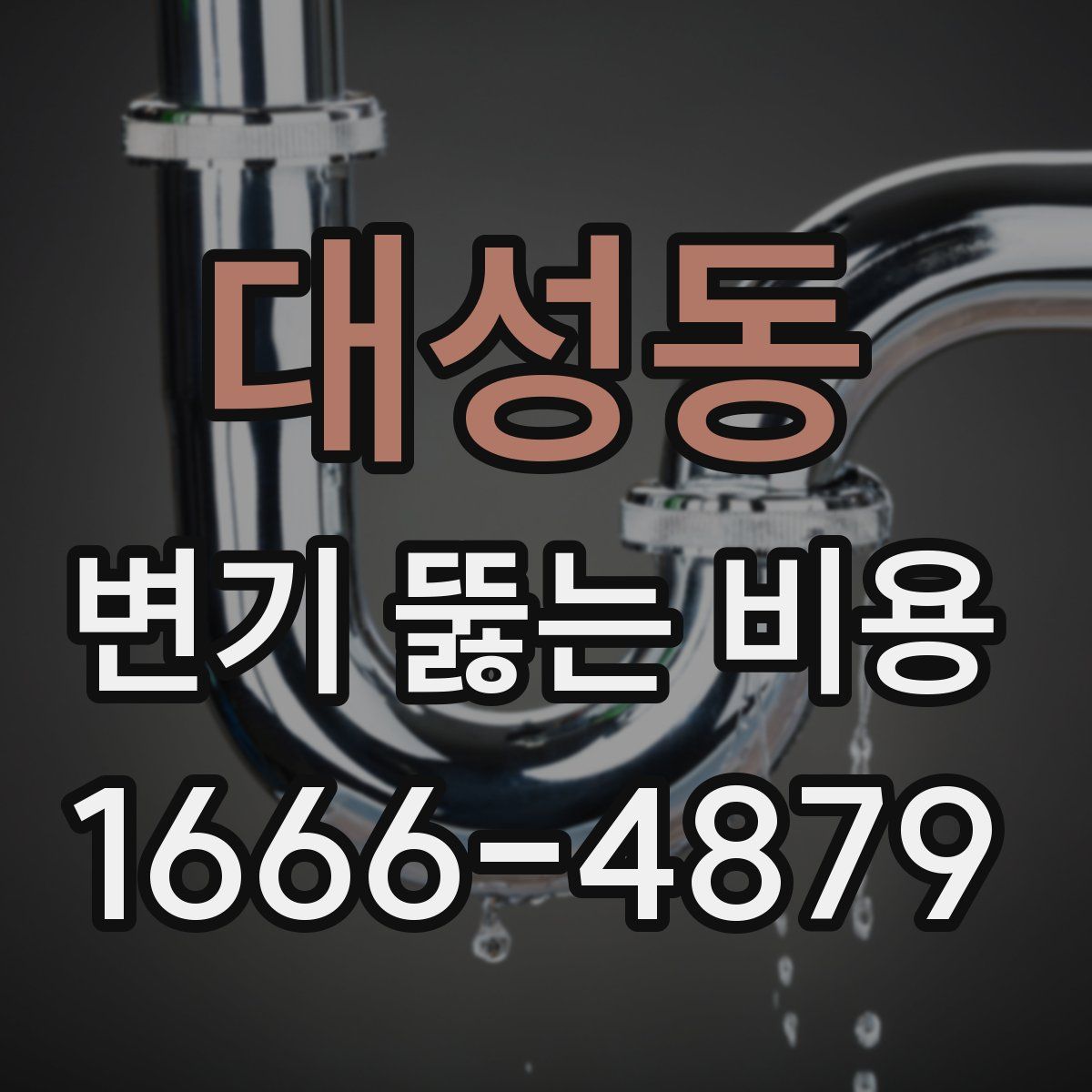대성동 변기 뚫는 비용