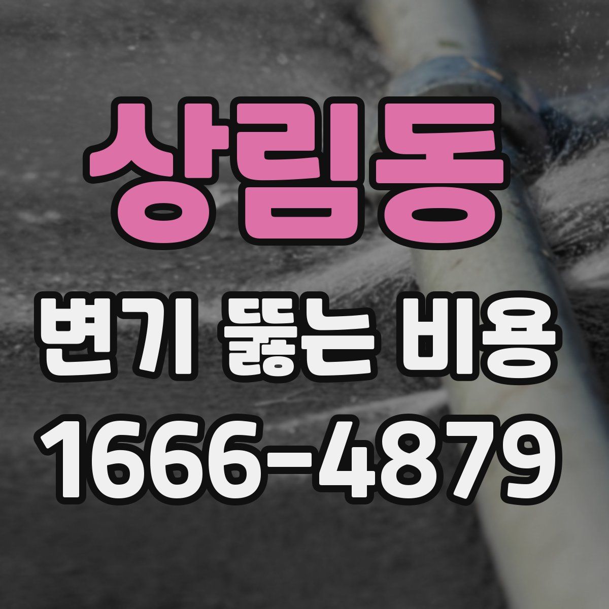 상림동 변기 뚫는 비용