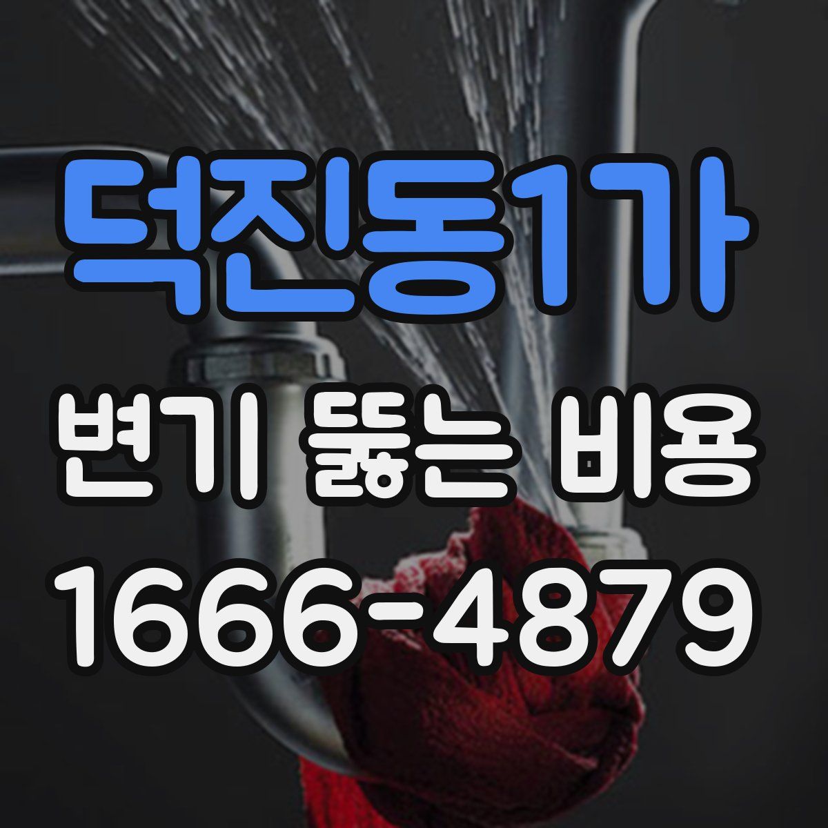 덕진동1가 변기 뚫는 비용