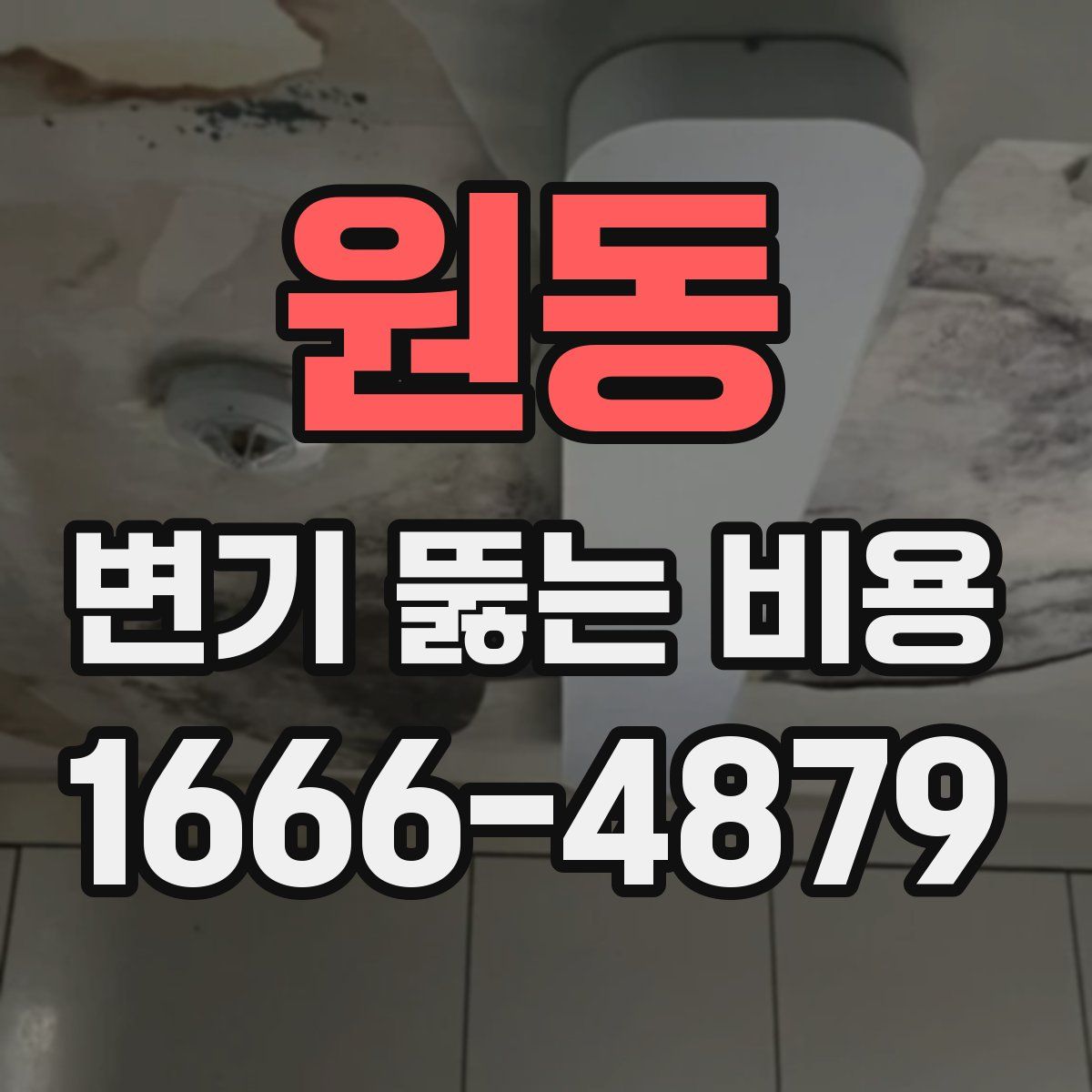 원동 변기 뚫는 비용