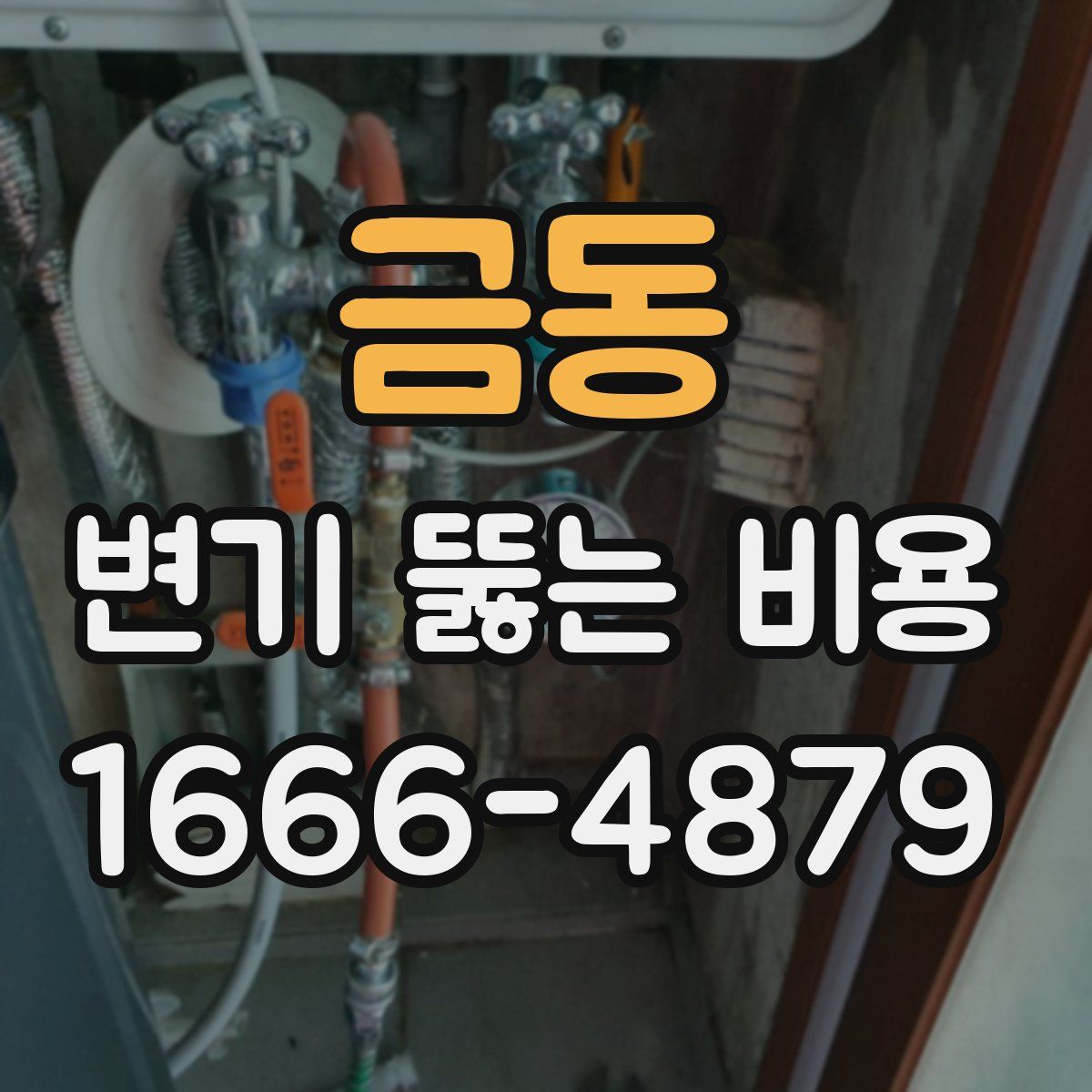 금동 변기 뚫는 비용