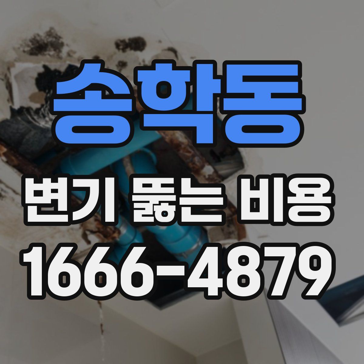 송학동 변기 뚫는 비용