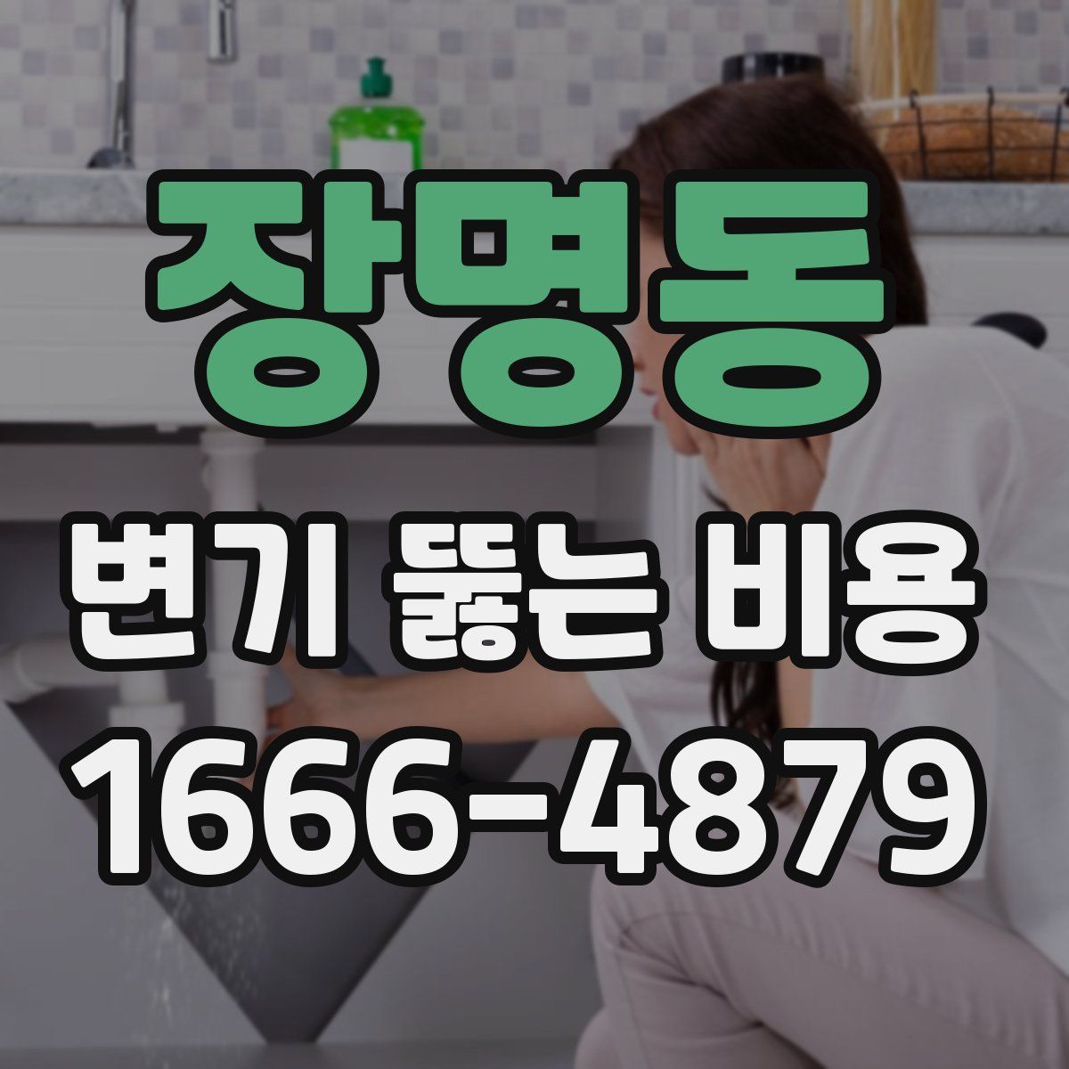 장명동 변기 뚫는 비용