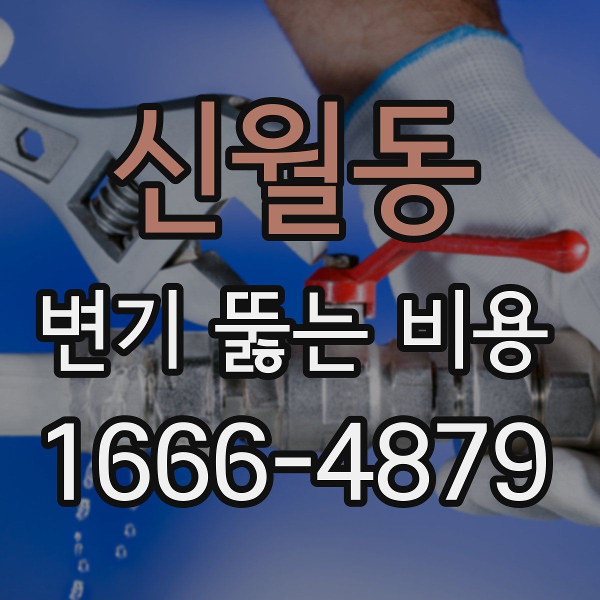 신월동 변기 뚫는 비용