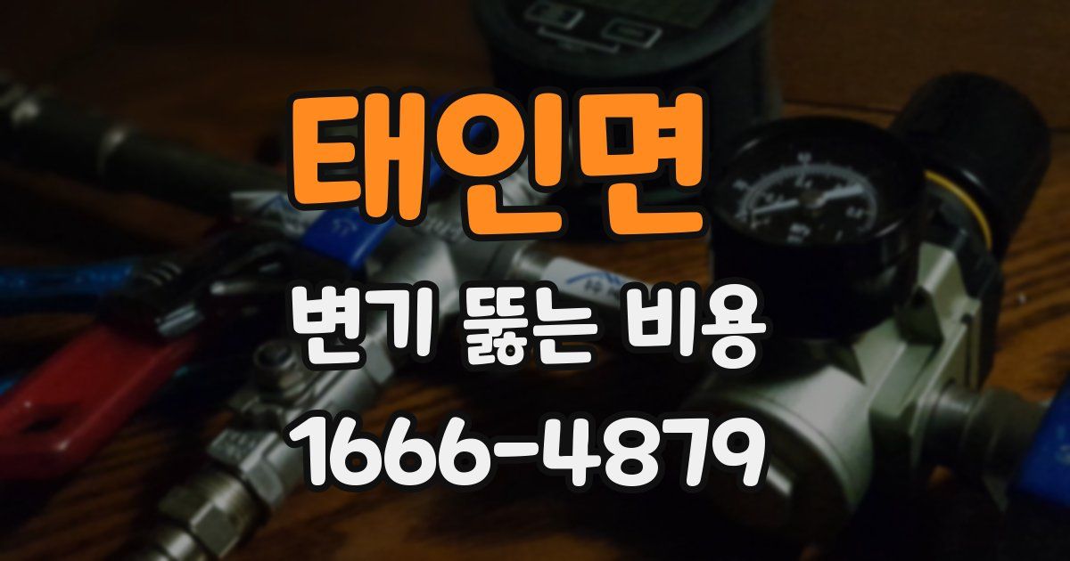 태인면 변기 뚫는 비용