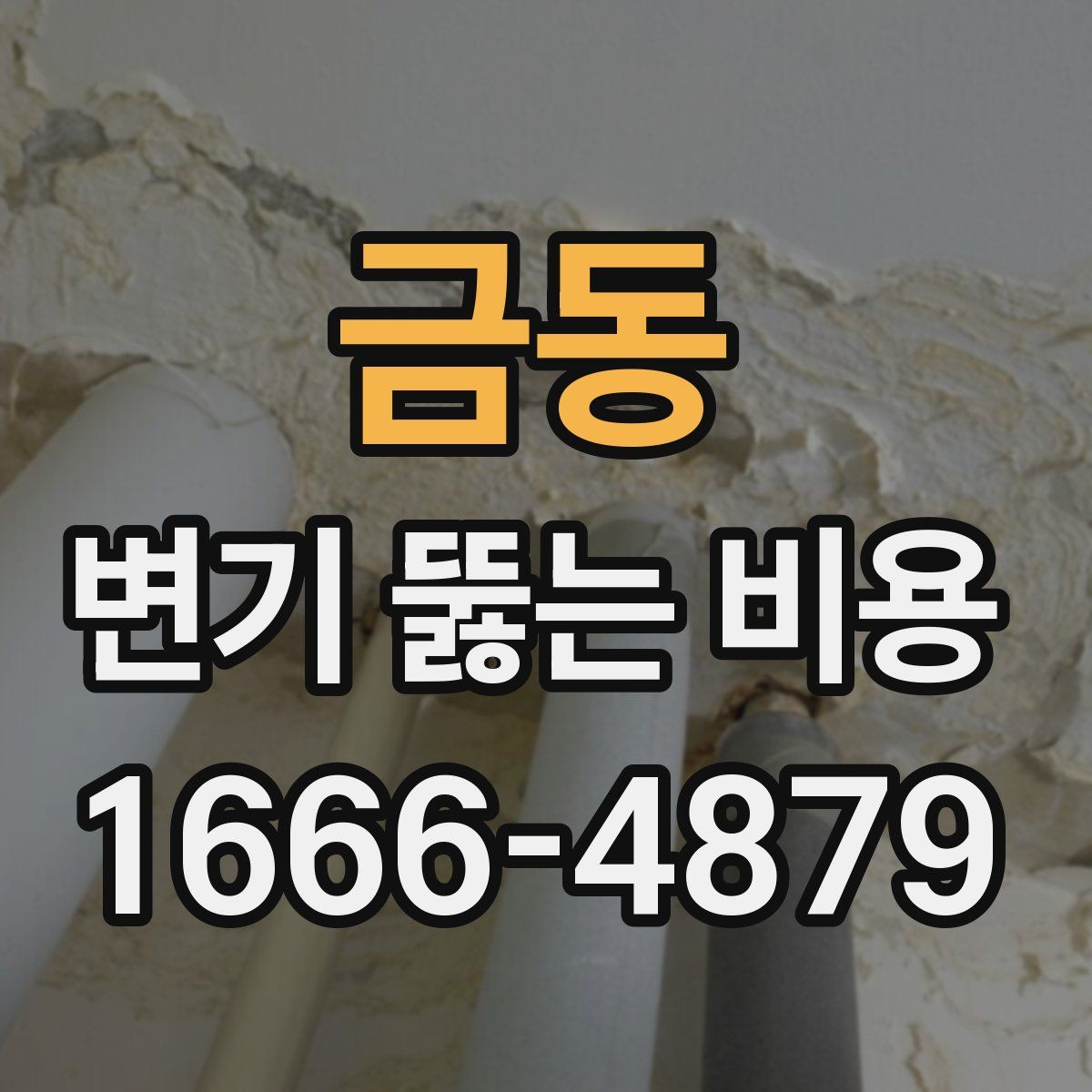 금동 변기 뚫는 비용