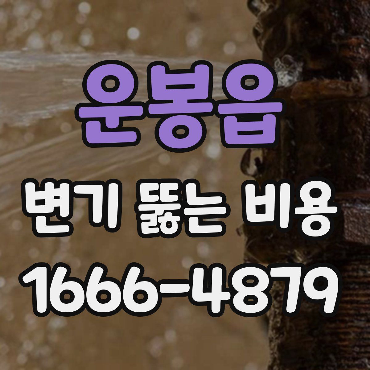 운봉읍 변기 뚫는 비용
