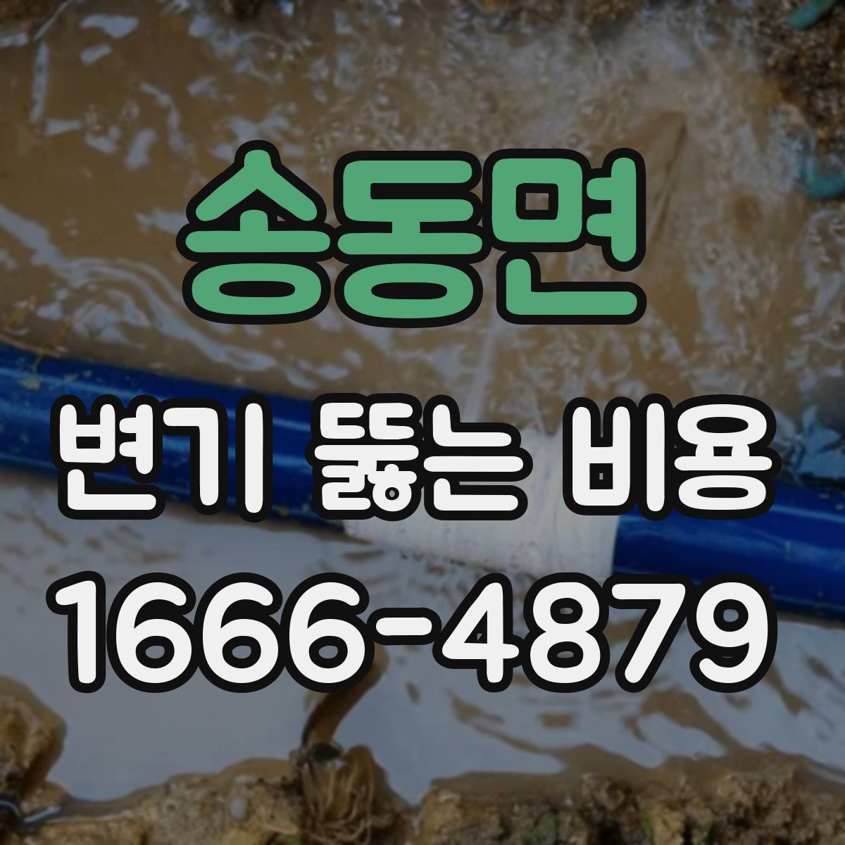 송동면 변기 뚫는 비용