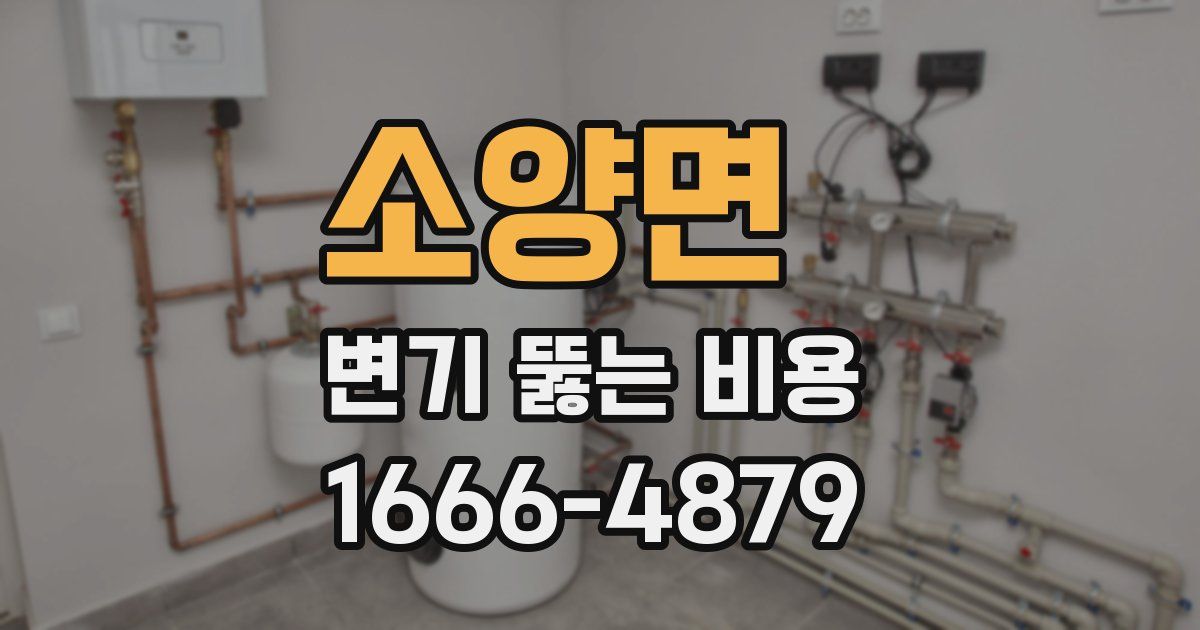 소양면 변기 뚫는 비용