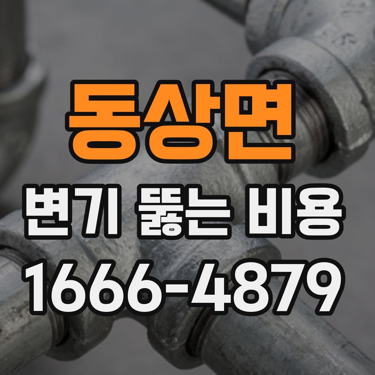 동상면 변기 뚫는 비용